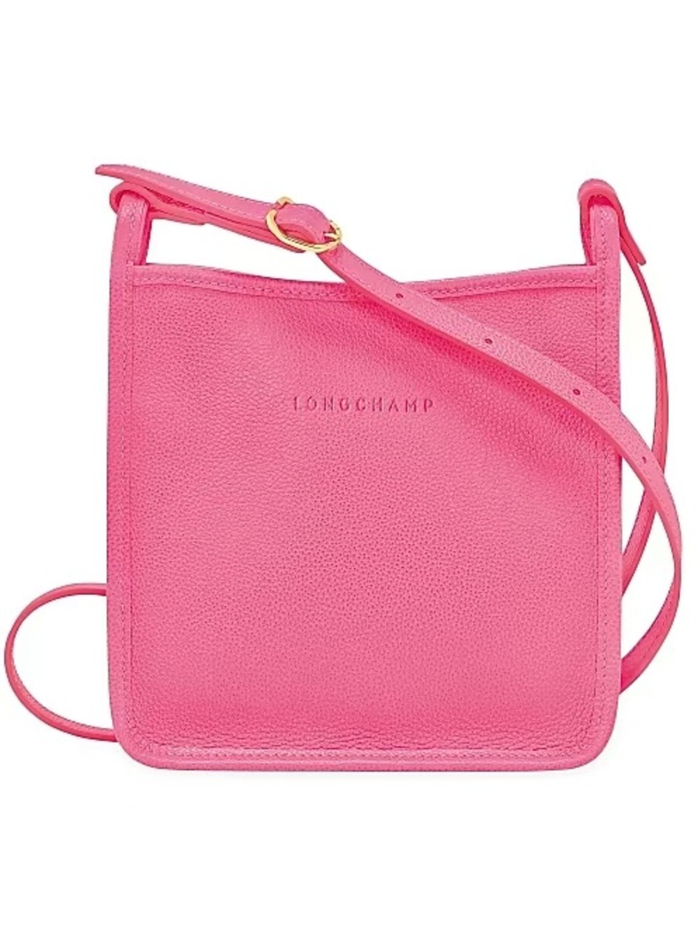 Longchamp Le Foulonné Small Leather Crossbody Bag